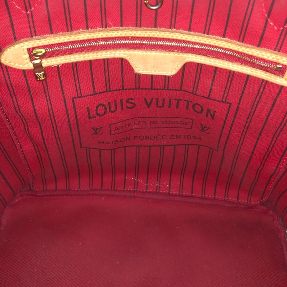 Louis Vuitton Neverful MM NM Red interior - Picture 2 of 7